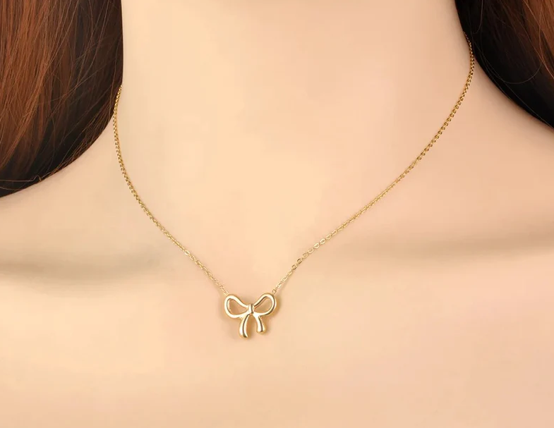 Bow Necklace / Pookie Necklace