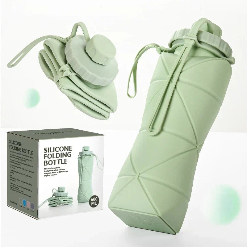 Silicone Foldable Water Bottle