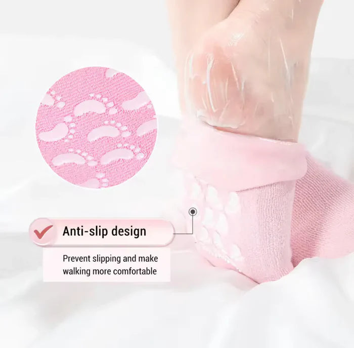Reusable Moisturizing Spa Gel Socks