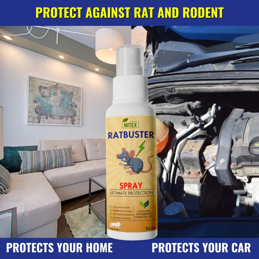 Ratbuster Spray Prevents Rat Attacks (50% Off Only For Today)