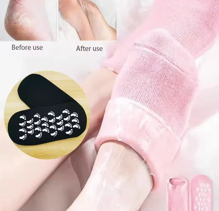 Reusable Moisturizing Spa Gel Socks