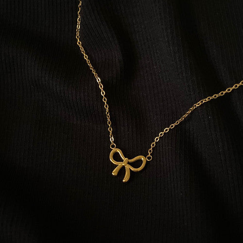 Bow Necklace / Pookie Necklace