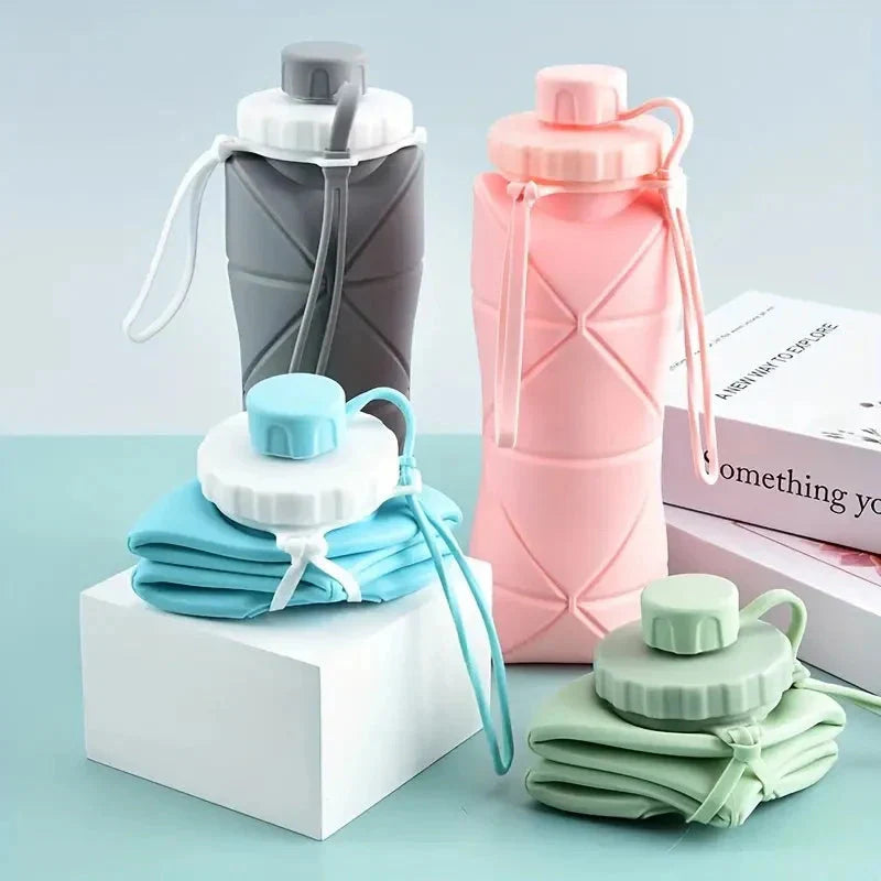 Silicone Foldable Water Bottle