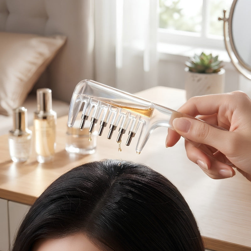 2 in 1 Hair Oiling Comb
