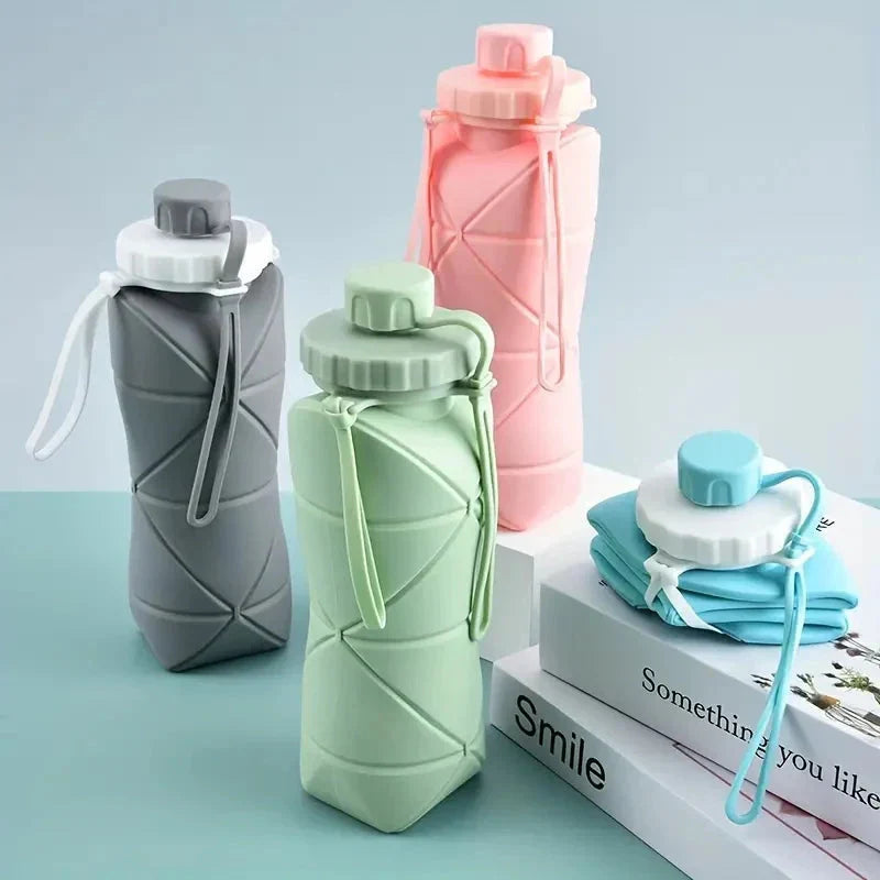 Silicone Foldable Water Bottle