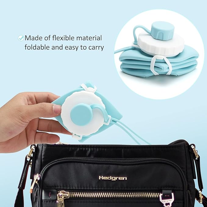 Silicone Foldable Water Bottle