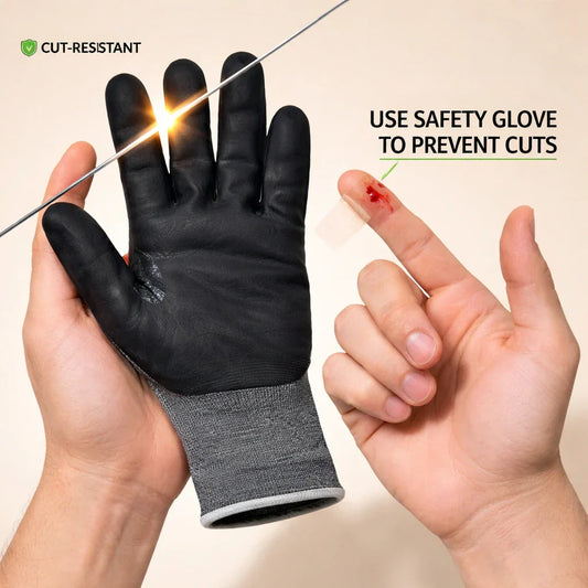 Anti-Cut | Hand Safety Kite Flying Gloves (Pair) | Mobile adaptive