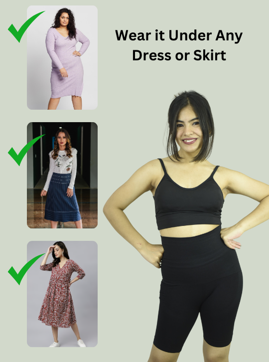 Premium Slim Body ComfortCurve High Waist Shaper | Instantly Look 10–20 Pounds Thinner — Breathable Lightweight & Comfy!